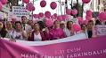 MENEMENLİ KADINLARDAN KANSERE KARŞI PEMBE YÜRÜYÜŞ