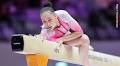 Algeria’s Kaylia Nemour: ‘Gymnastics can be sometimes tough and sometimes magnificent’