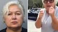 South Florida woman arrested, charged after viral video shows confrontation with teens on e-bikes