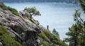 Thrill seekers face off with police on top of high lakefront cliff: 'I felt like I had the right to do it'
