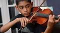 11-year-old violin virtuoso trains at Juilliard