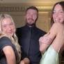 David Beckham films a fun TikTok with daughter Harper and Cruz's girlfriend Jackie Apostel ahead of wife Victoria's Paris Fashion Week show
