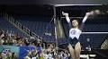 Lali Dekanoidze records perfect 10 on bars at ACC gymnastics championship