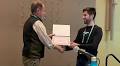 Dr Andrea Larosa receives the AGU Fred L. Scarf Award