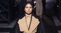 Iraqi para-athlete Zainab Al-Eqabi walks runway at Boss show in Milan