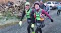 Endurance runner celebrates 100 gruelling ultra marathons with twin sister, herself on 70, at her side