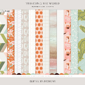 Traveling the World Papers – Hey Scrapper