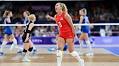 Who is Turkish women's volleyball team's setter Cansu Ozbay