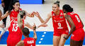 A Milli Kadın Voleybol Takımı, Sırbistan’a mağlup oldu