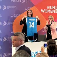 National volleyball team captain Eda Erdem appointed UN Women ...