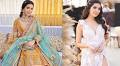 Influencer Bride Got Her 'Sagan' Outfit From Pakistan, Donned A 3D Flower Gown For Sundowner Bash