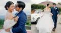 Jen Barangan ties the knot with pilot BF Renz David in a dreamy Baguio wedding
