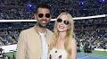Lindsay Lohan and Husband Bader Shammas Enjoy the U.S. Open