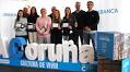El Monte Real Club de Yates de Baiona se impone en el Cidade da Coruña de Vela Femenina