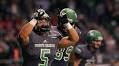 Former UND standout and Winnipeg Blue Bomber Brady Oliveira likes direction of Fighting Hawks' program