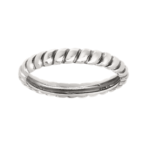 Silpada 'Belle Fleur' Twisted Stacking Ring in Sterling Silver | Silpada