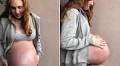 Mother of triplets shares progress photo of her post-baby body