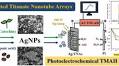 Photoelectrochemical degradation of TMAH by green synthesized silver modified titanate nanotube arrays
