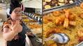 Restaurante familiar com buffet de 7 metros faz sucesso nas redes sociais