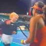 Bizarre moment tennis star storms off the court in TEARS - leaving her opponent stunned - after elimination from Miami Open