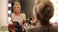 71-year-old Turkish singer Ajda Pekkan gets ready backstage