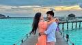Shahveer Jafry, wife Ayesha embrace each other amid Maldives honeymoon