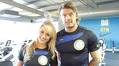 Leanne Moore and beau Dave combine for fitness ‘A-team’