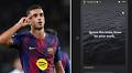 'Ignore the noise': Barcelona forward Ferran Torres responds to critics