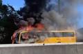 Boxer burned ALIVE after being struck by bus after his motorbike broke down