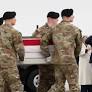 Six US troops killed in Iran war brought home in dignified transfer