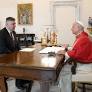 Pope Leo meets with the President of Croatia, Zoran Milanović