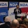 Nicolas Dupont-Aignan est venu bichonner ses électeurs du Sud Val-de-Marne