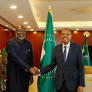 H.E. Dr. Omar Alieu Touray, President of ECOWAS visited AUC Chairperson