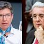 Ex presidente Álvaro Uribe arremetió en conta de Claudia López: 'Todo lo malo fue Duque o Petro'