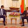 Sudanese senior delegation in Asmara