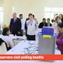 Election in Nay Pyi Taw : International observers visit polling booths