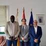 Pedro Viera recibe en Lanzarote al Cónsul de Colombia en Canarias