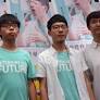 Joshua Wong, Alex Chow, and Nathan Law