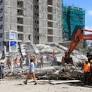 A tall building under construction collapses in Nairobi, with 4 believed to be trapped