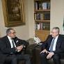 Siniora broaches overall situation with Egyptian Ambassador