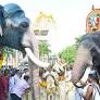 Homage to Guruvayur temple's Gajarajan Keshavan: Tusker Indrasen leads memorial tribute