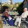 Pope makes detour to visit ailing former Foreign Minister