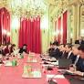 Foreign Minister Wang Yi Holds Talks with Foreign Minister Laurent Fabius of France