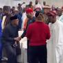 Reno Omokri reacts to image of Peter Obi bending to greet Obasanjo, others