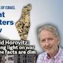 What Matters Now to David Horovitz: Shedding light on war when the facts are dim