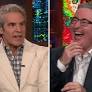 Andy Cohen sends John Oliver into hysterics with description of 'Heated Rivalry': "Hockey players who do it in the butt"