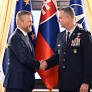 President Pellegrini Receives Supreme Allied Commander Europe Alexus Grynkewich