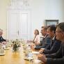 Prime Minister Dr Robert Golob Received President of the Slovak Republic Peter Pellegrini