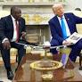 Trump ambushes South Africa's president with false claims of 'white genocide'