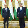 Tajik president receives German foreign minister